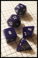 Dice : Dice - DM Collection - Koplow Blue and White Partial Set - Ebay Sept 2011